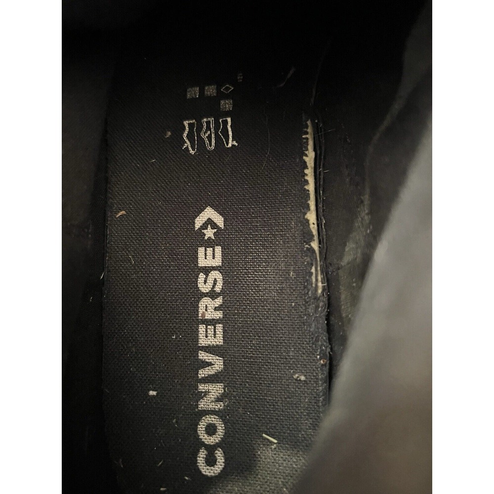 Converse Chuck Taylor All Star Black Shoes Unisex Size M 11.5 W 13.5 - Picture 11 of 15